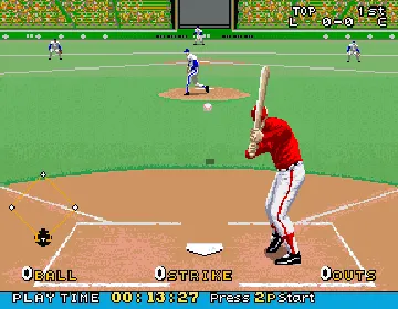 Bottom of the Ninth (version T) screen shot game playing